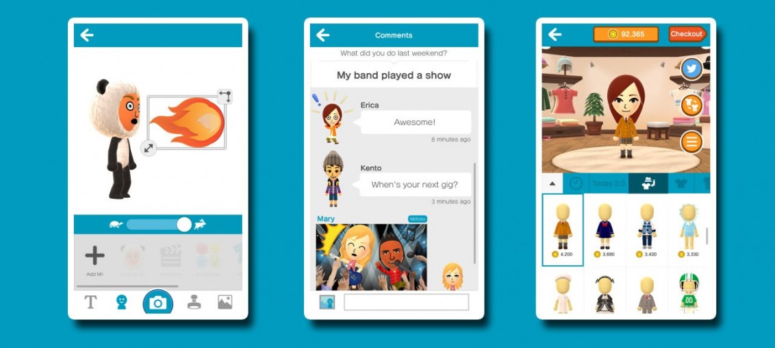 Miitomo application social de nintendo