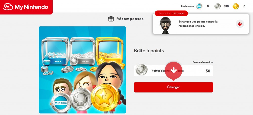 boite a points my nintendo