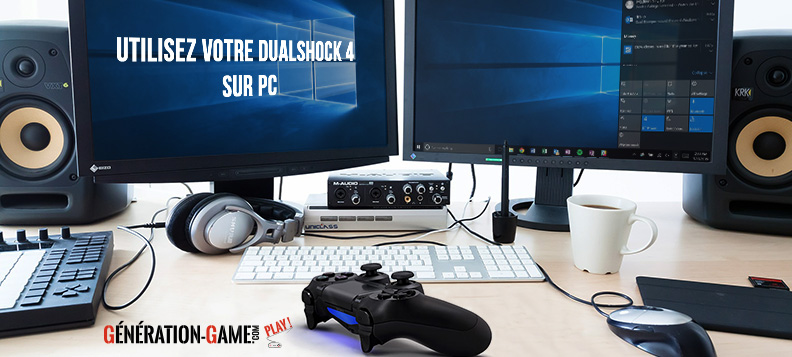 connexion dualshock 4 sur pc - connecter fortnite pc ps4