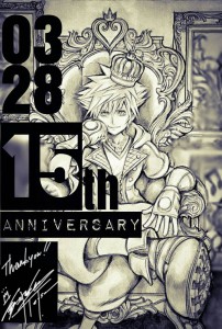 kingdom hearts 15th anniversaire