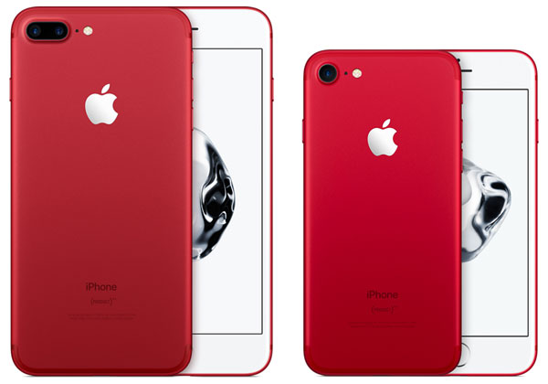 iPhone 7 rouge limitée