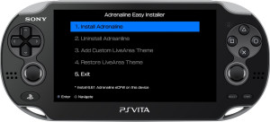 adrenaline easy installer