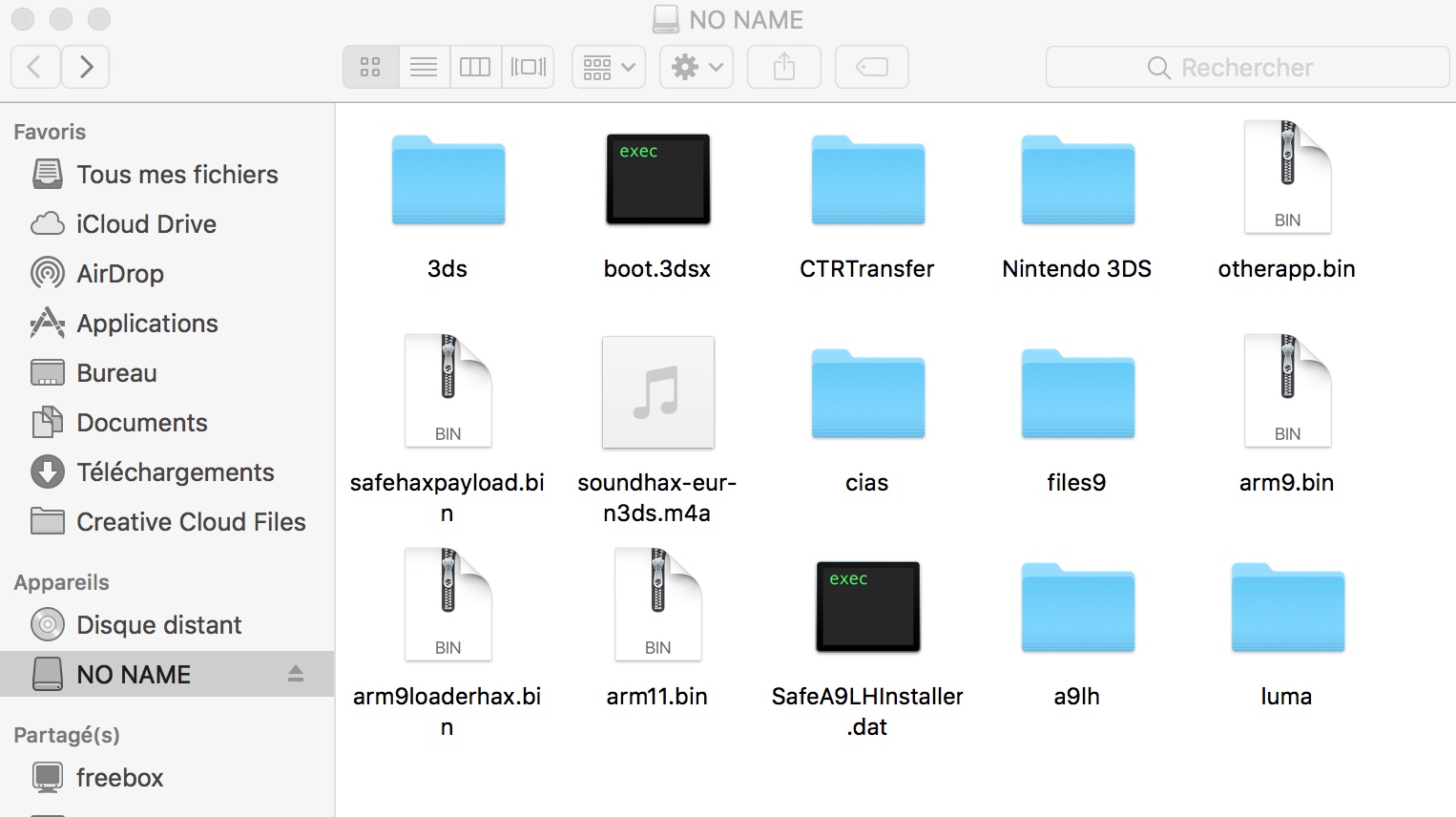 carte sd final hack 3ds