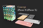 concept de l'iphone 8
