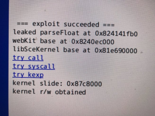 faille kernel ps4