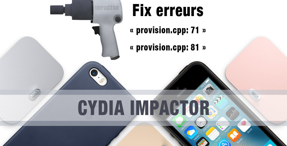 fix erreur cydia impactor