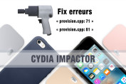 fix erreur cydia impactor
