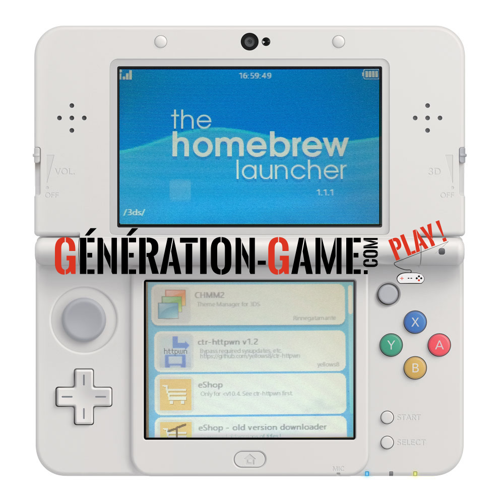 homebrew launcher 3ds tuto