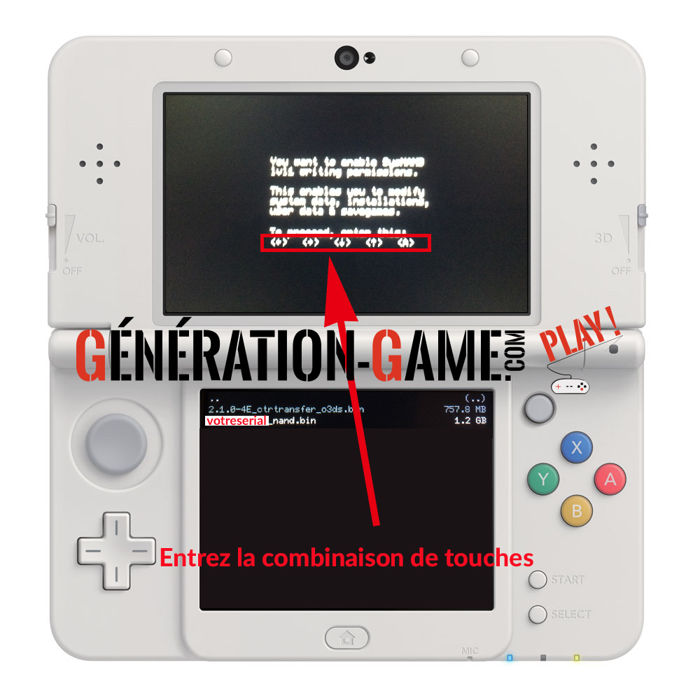 luma restauration nand 3ds