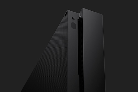 console microsoft xbox one x