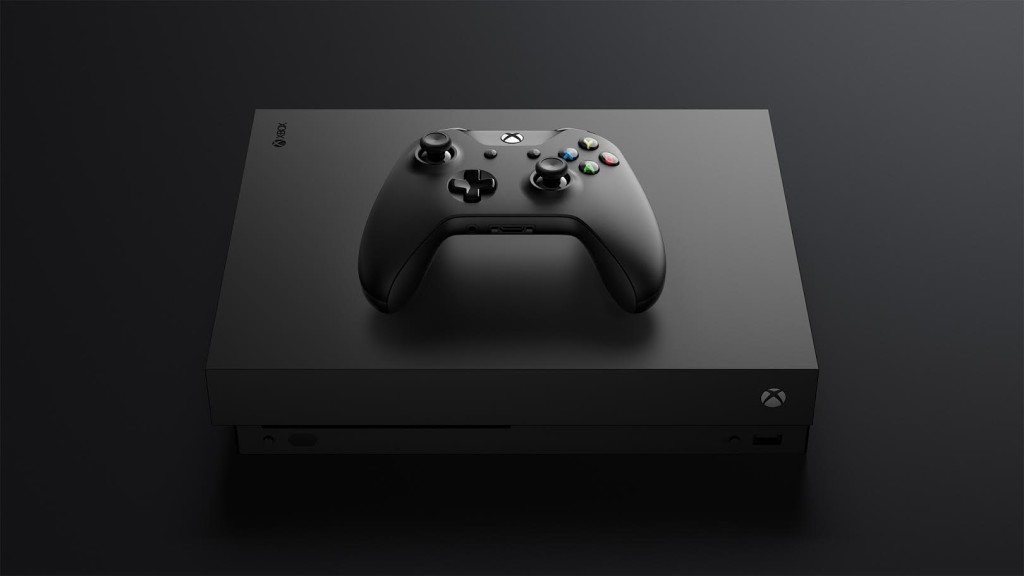 console xbox one x microsoft