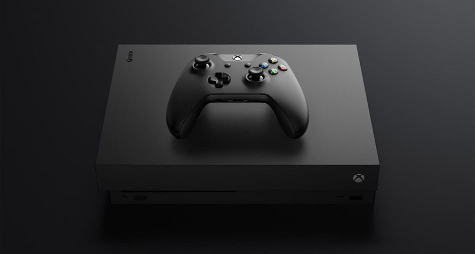 new console xbox one x une