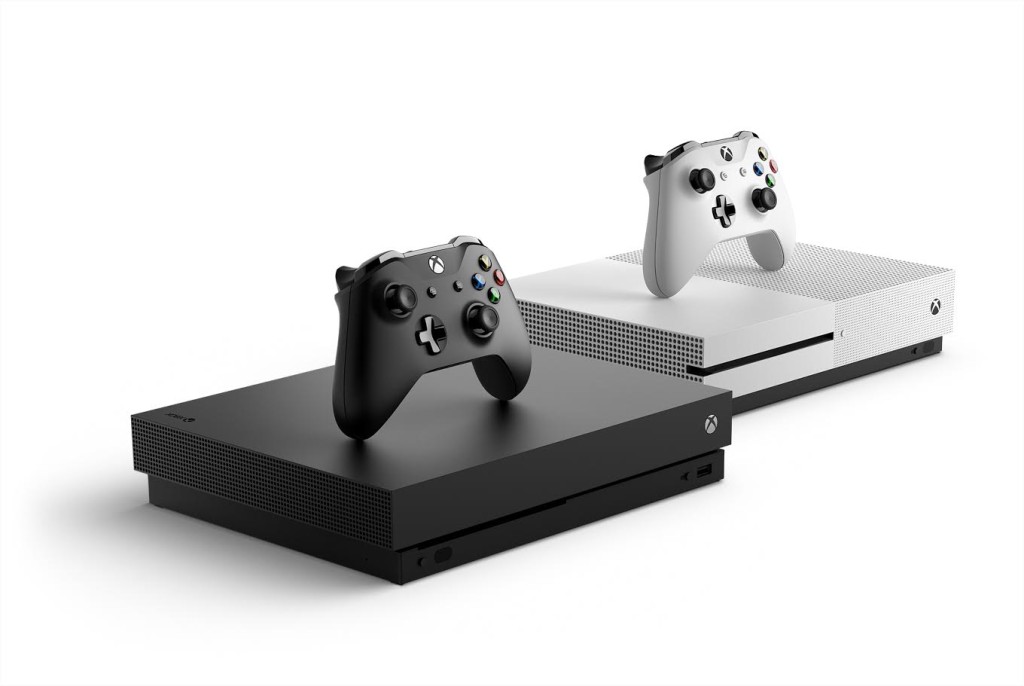 xbox one x couleur blanc et noir
