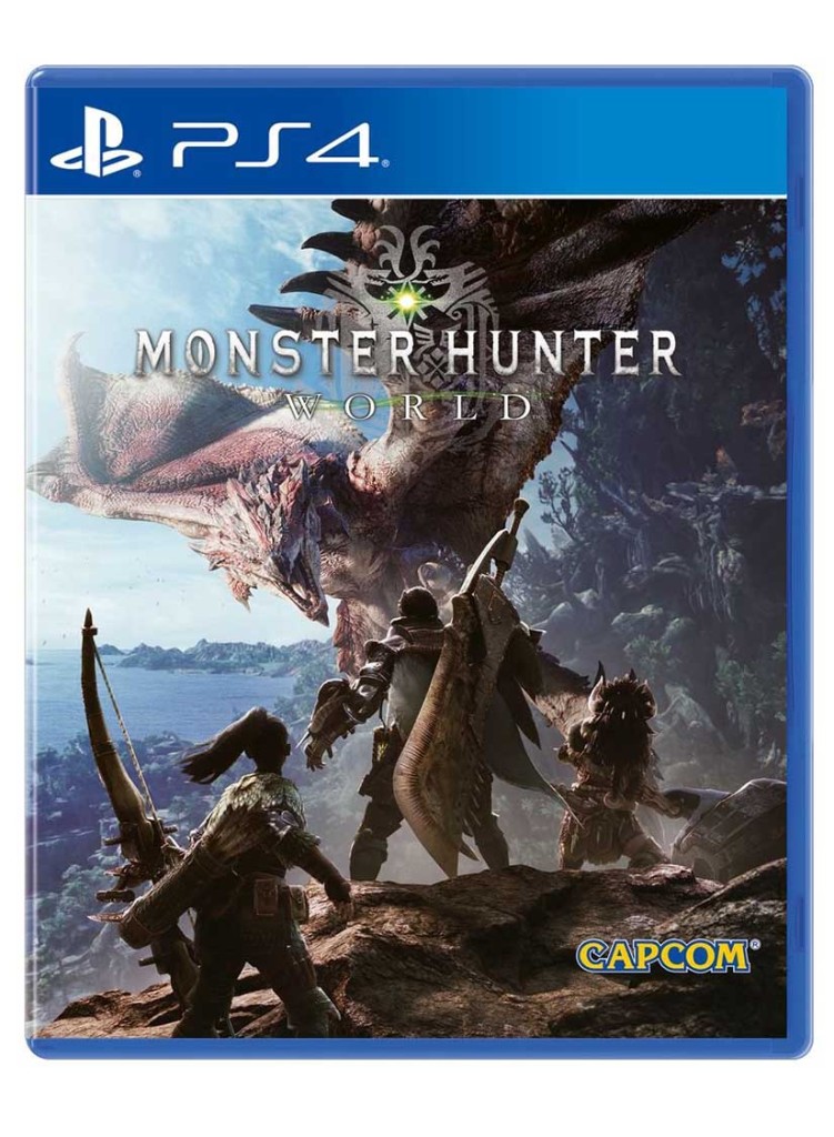 monster hunter world jaquette ps4