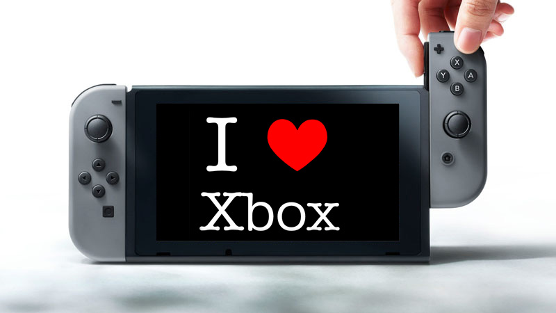 nintendo love xbox