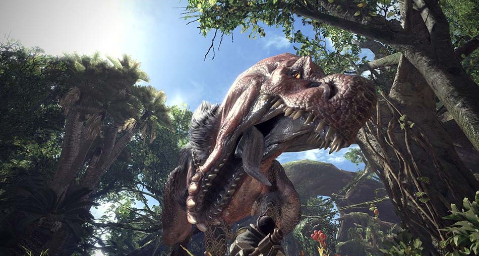 sony capcom monster hunter world