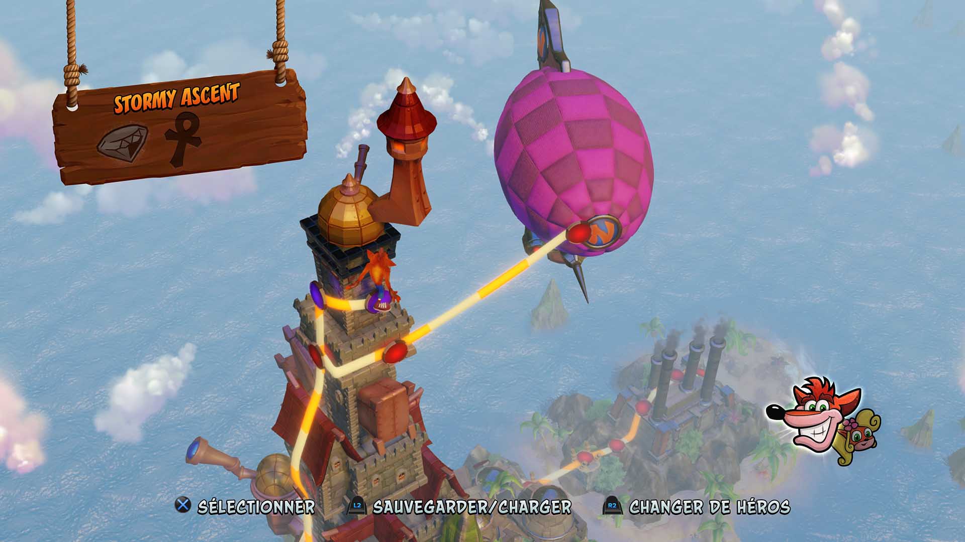 Guide Stormy Ascent – comment terminer le niveau hardcore de Crash Bandicoot sur PS4