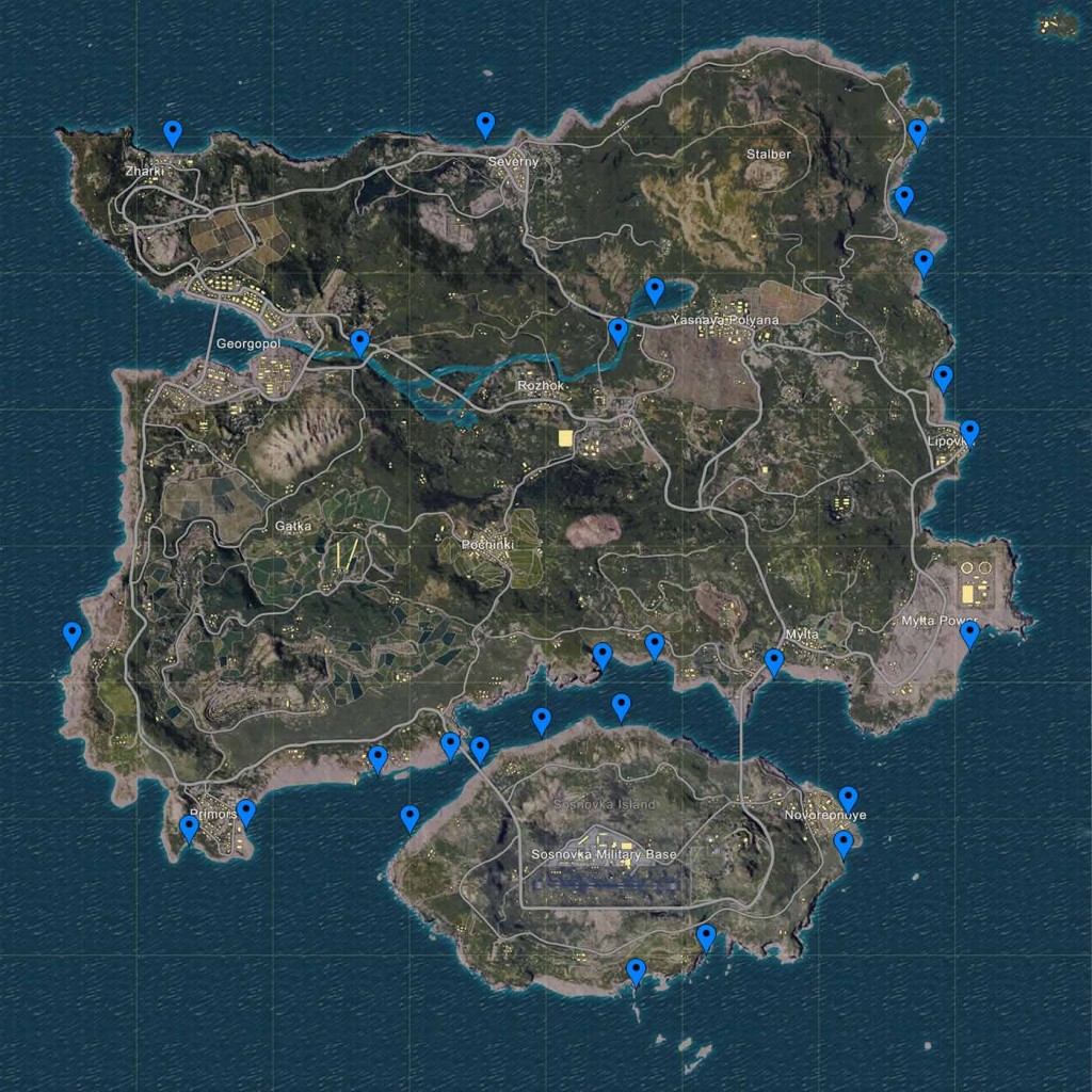 battlegrounds-carte-spawn-bateaux