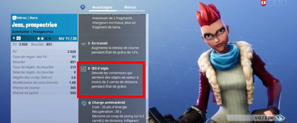 Guide Fortnite Comment Voir Les Coffres A Travers Les Murs Avec La - competence oeil aigle fortnite