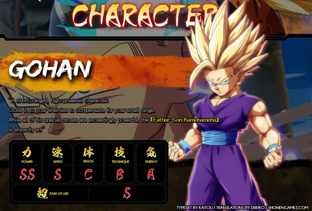 db-fighter-Z-stats-Gohan