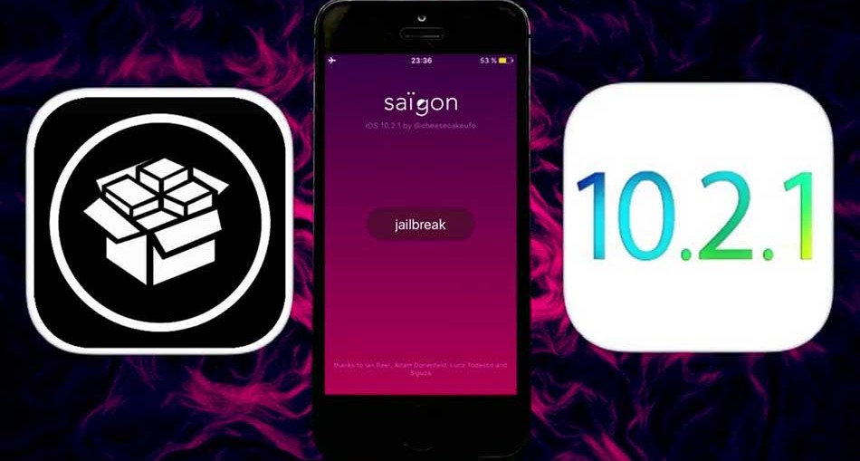 Le hack jailbreak iOS 10.2.1 SaÃ¯gon disponible en ... - 