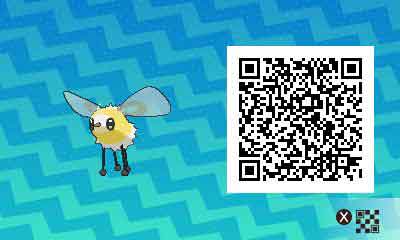 Bombydou-pokemon-ultra-QR-Code-pokedex-742