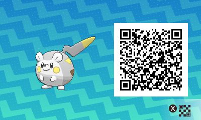 Togedemaru-pokemon-ultra-QR-Code-pokedex-777