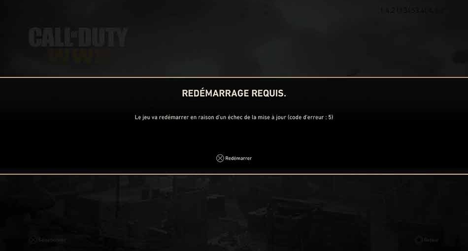 code-erreur-5-call-of-duty-ww2