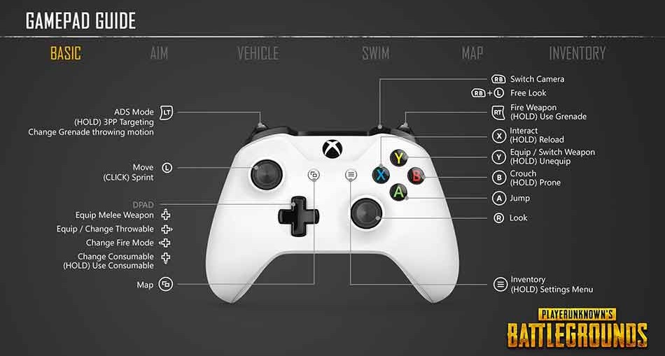 commandes-manette-xbox-one-pubg