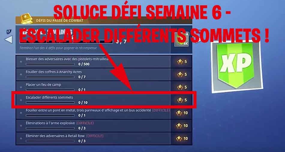 Guide des défis semaine 6 de Fortnite – escalader ... - 950 x 509 jpeg 91kB