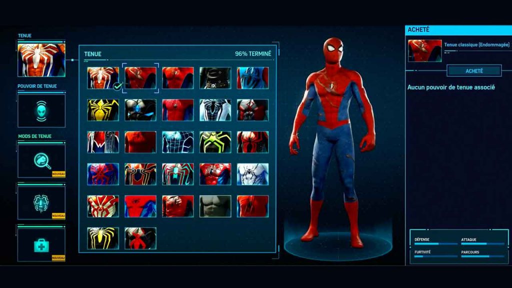 tenue-classique-endommagee-spiderman-ps4