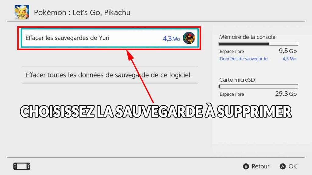 guide-supprimer-une-sauvegarde-de-pokemon-lets-go-pikachu-evoli