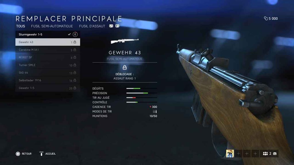 Battlefield-5-Gewehr-43-meilleur-fusil-semi-automatique