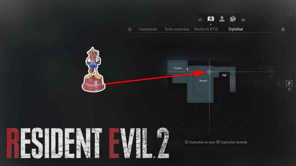 emplacement-jouet-mr-raccoon-11-resident-evil-2-remake