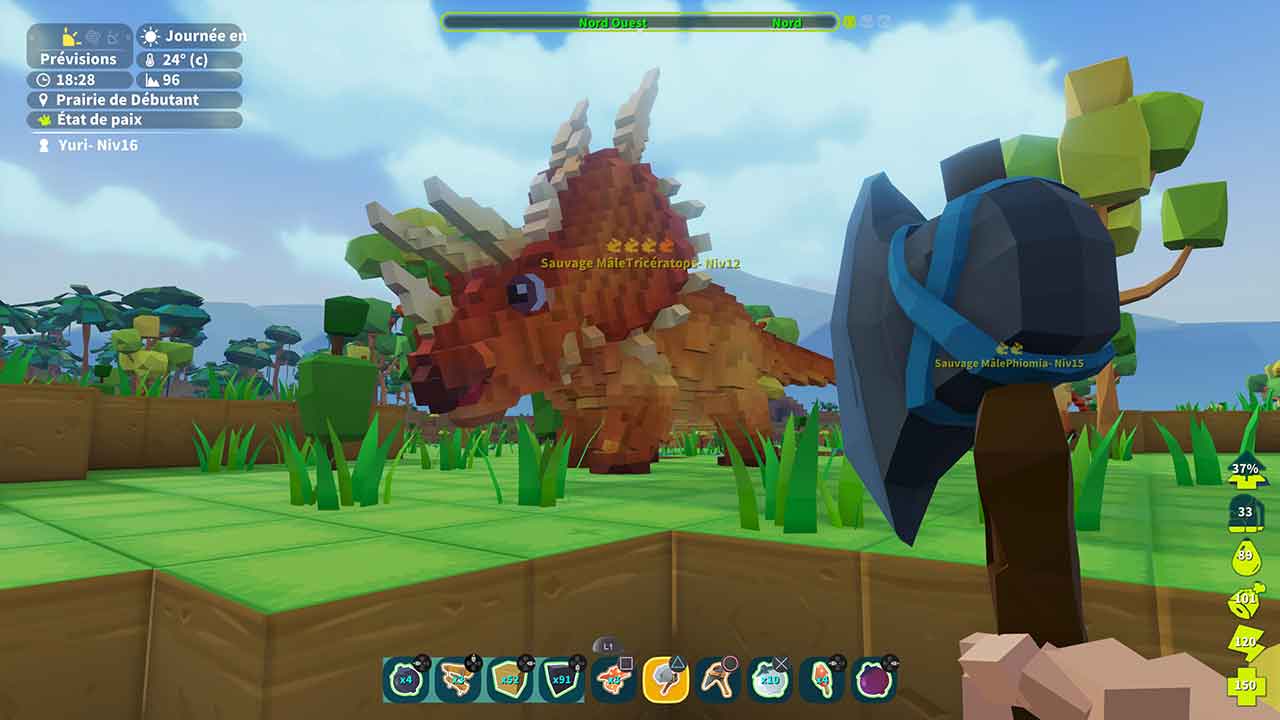 PixARK-dinosaure-triceratops