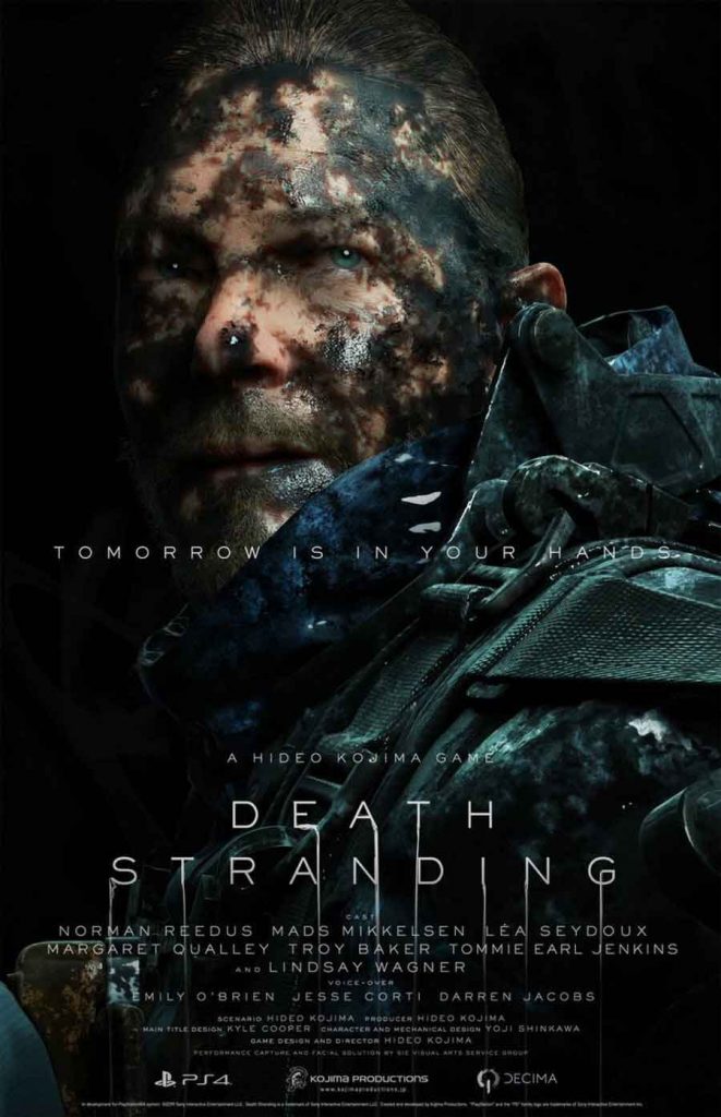 affiche-death-stranding-personnage-sam-porter-norman-reedus