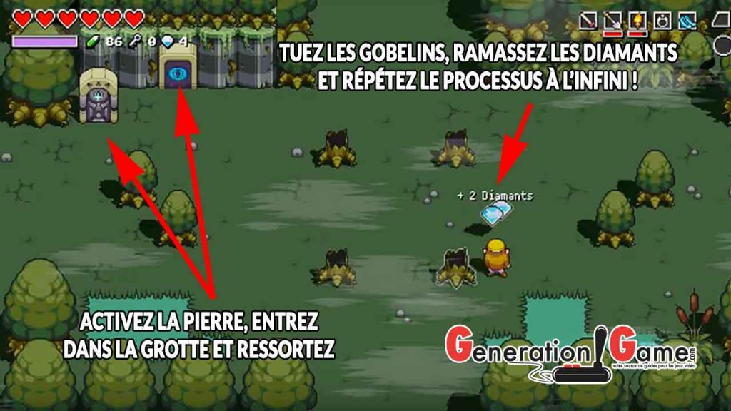 explication-technique-de-farm-diamants-dans-cadence-of-hyrule