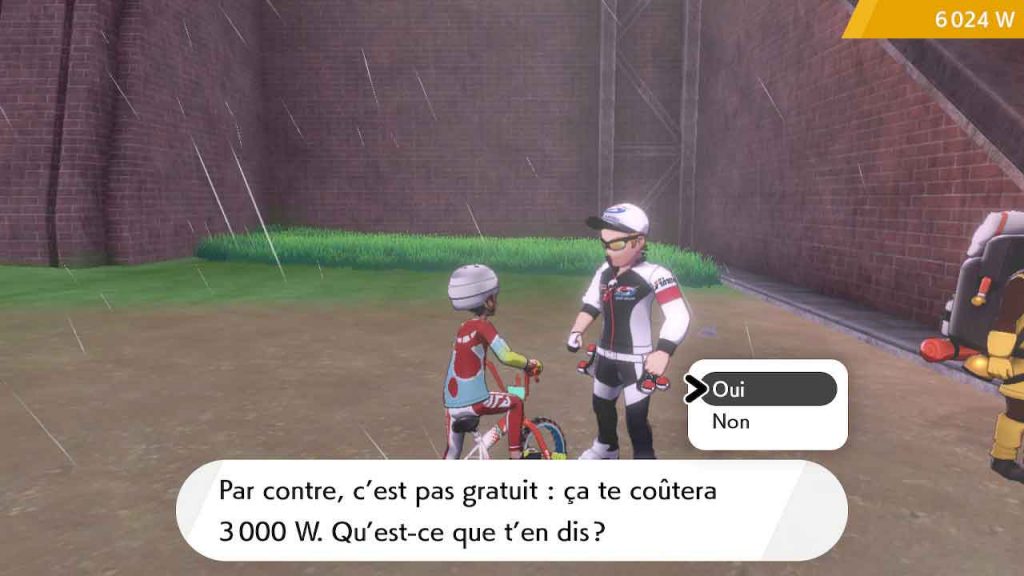 obtenir bicyclette pokemon rouge