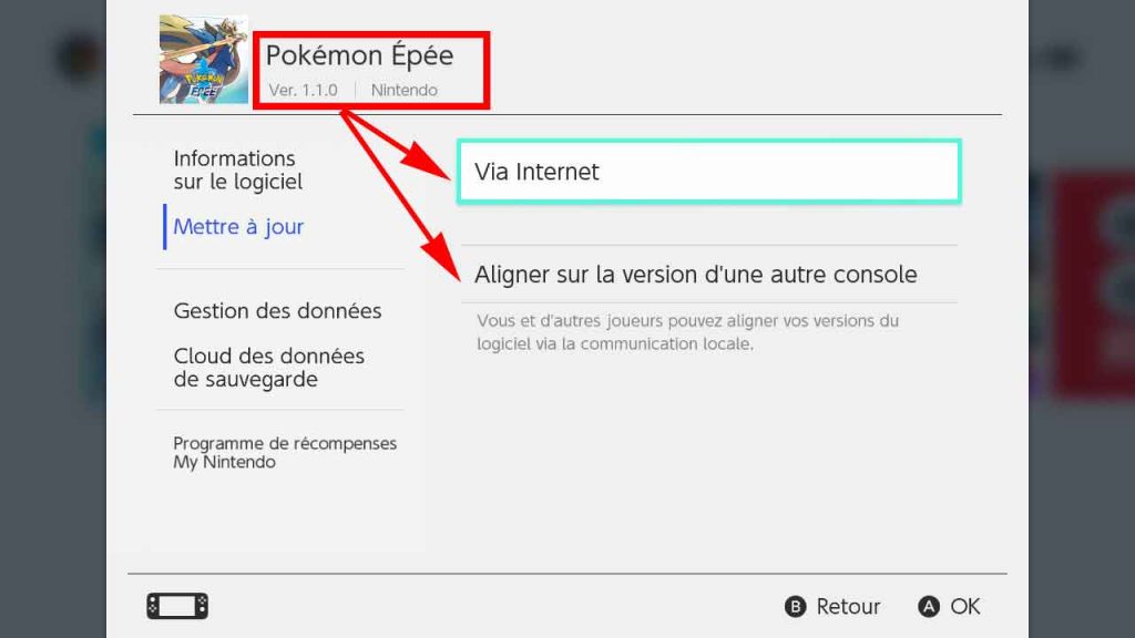 pokemon-epee-bouclier-mettre-a-jour-le-jeu