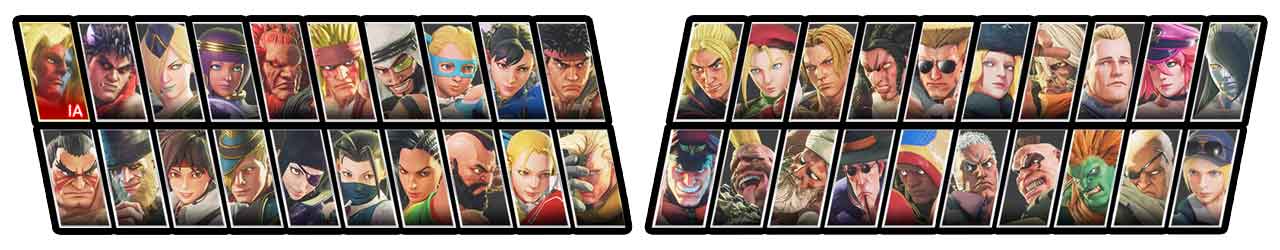 street-fighter-5-champion-edition-choix-40-personnages