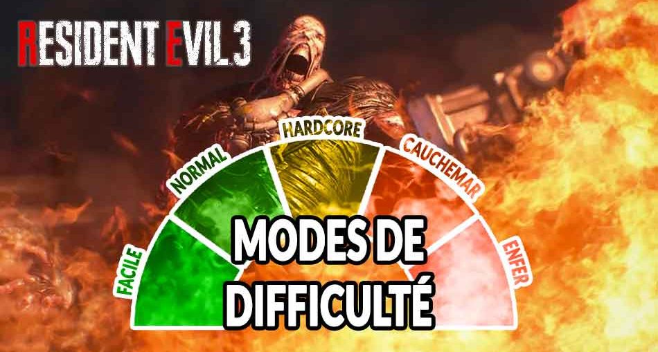 modes-de-difficulte-resident-evil-3-remake