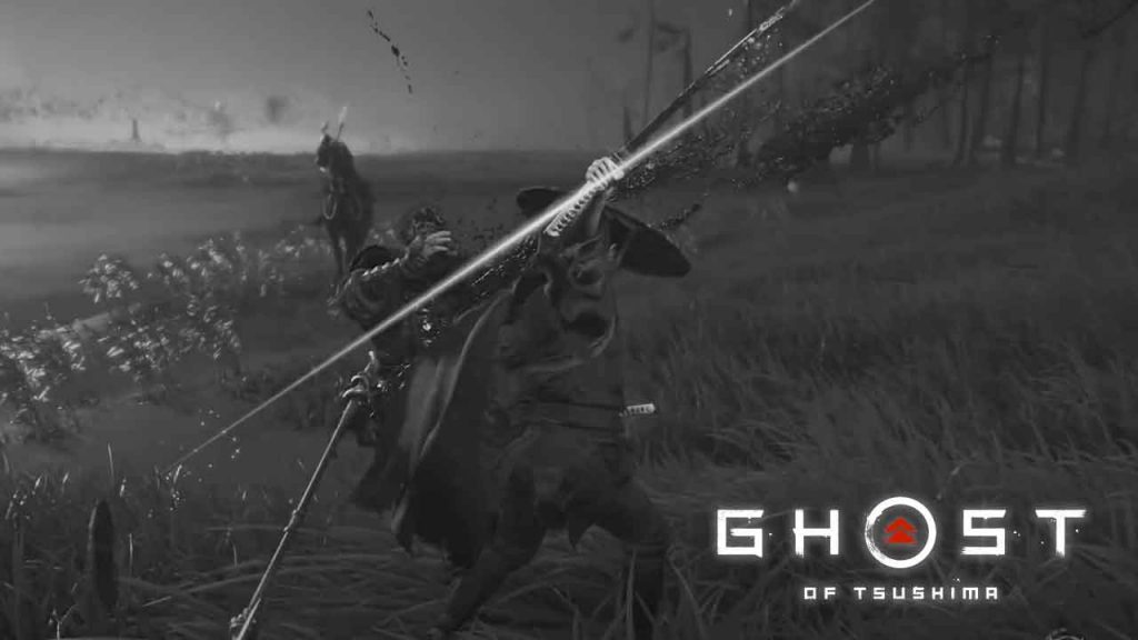 Ghost-of-Tsushima-mode-cinema-filtre-vieux-film-samurais