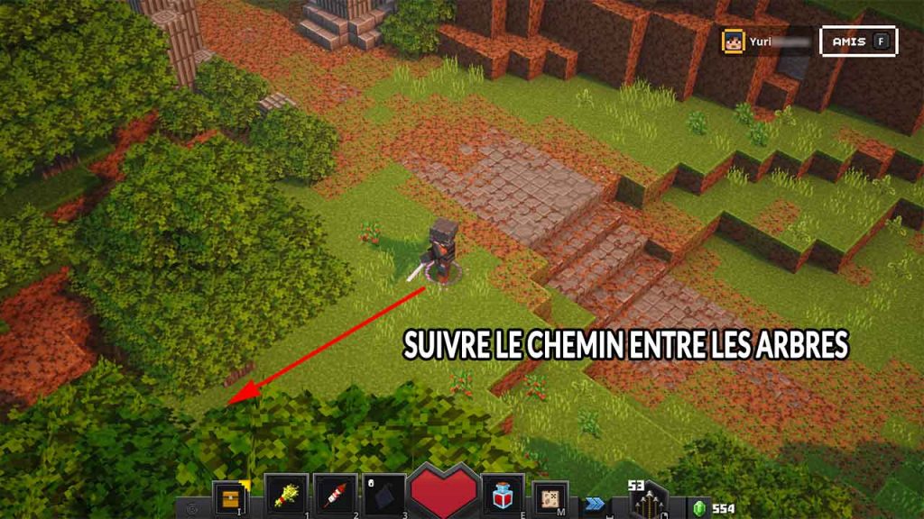 chemin-secret-camp-minecraft-dungeons