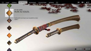 Ghost-of-Tsushima-kit-de-sabre-hijiki-au-soleil