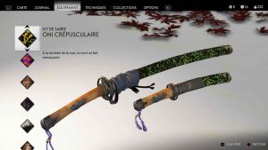 Ghost-of-Tsushima-kit-de-sabre-oni-crepusculaire