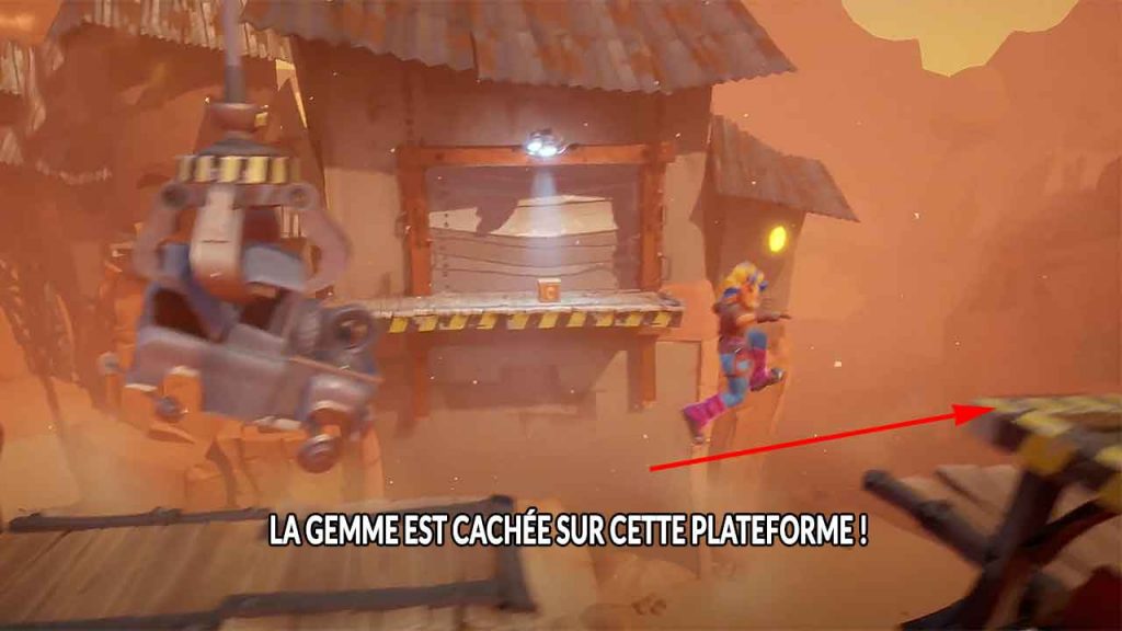 Crash-Bandicoot-4-emplacement-de-la-gemme-8-Camion-Arrete