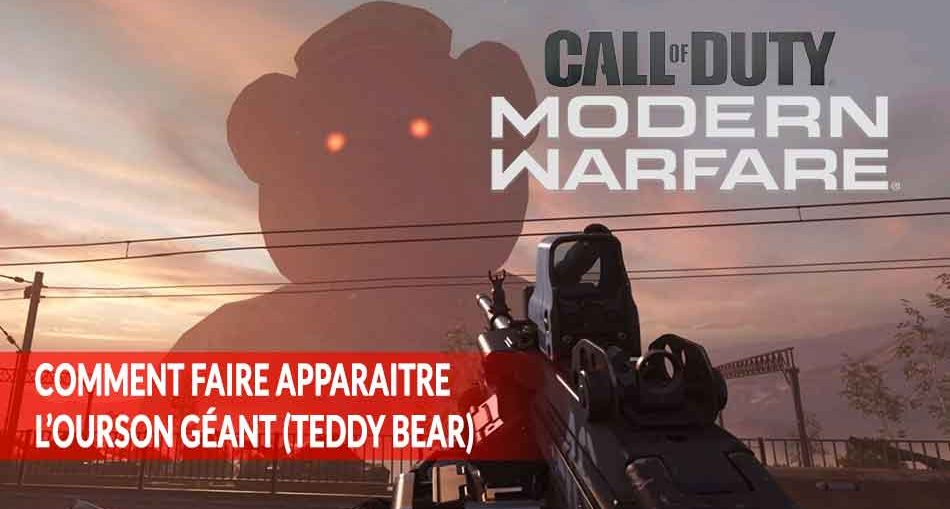 guide-tuto-teddy-bear-ours-geant-CoD-Modern-Warfare-map-station