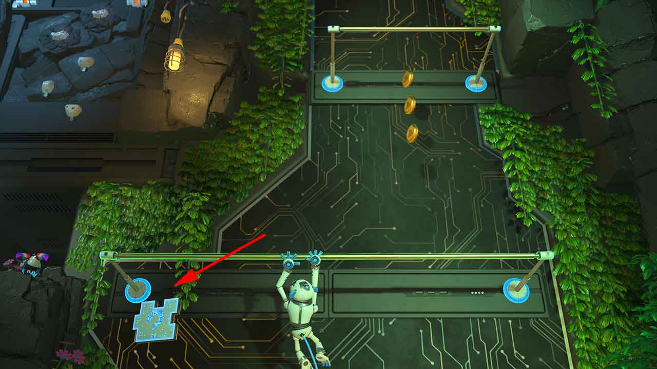 Astros-Playroom-PS5-obtenir-la-piece-de-puzzle-2-jungle-du-GPU-ascension-graphique