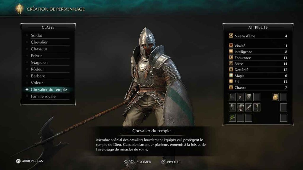 Demons-Souls-Remake-PS5-classe-de-personnage-chevalier-du-temple