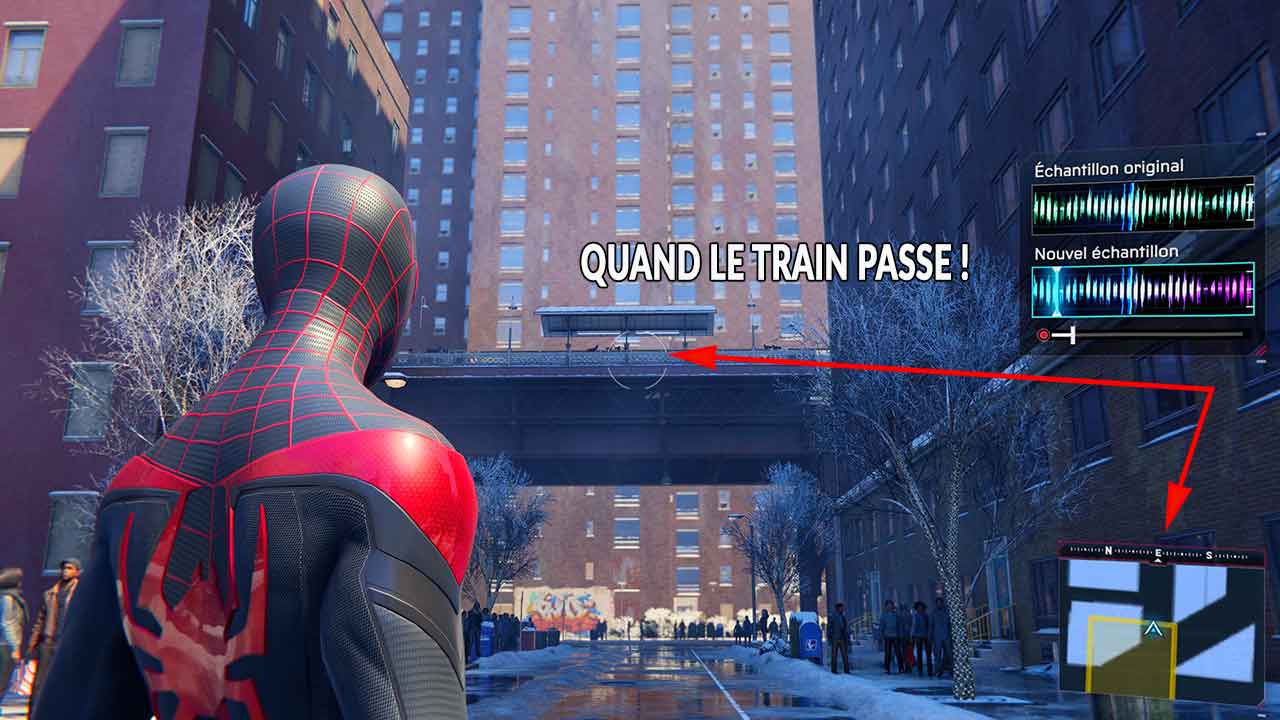 Solution Spider-Man Miles Morales liste des sons à enregistrer et emplacements de tous les échantillons sonores